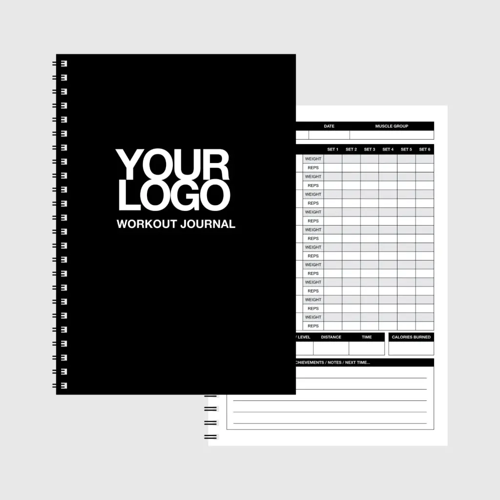 Custom Workout Log Books
